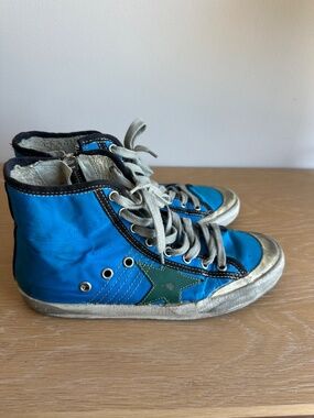 Womens Golden Goose Fred Segal Exclusive Water Resistant Francy High Top Size 7